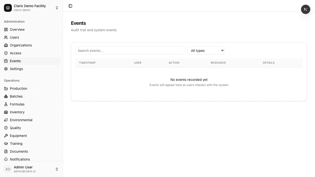 Events